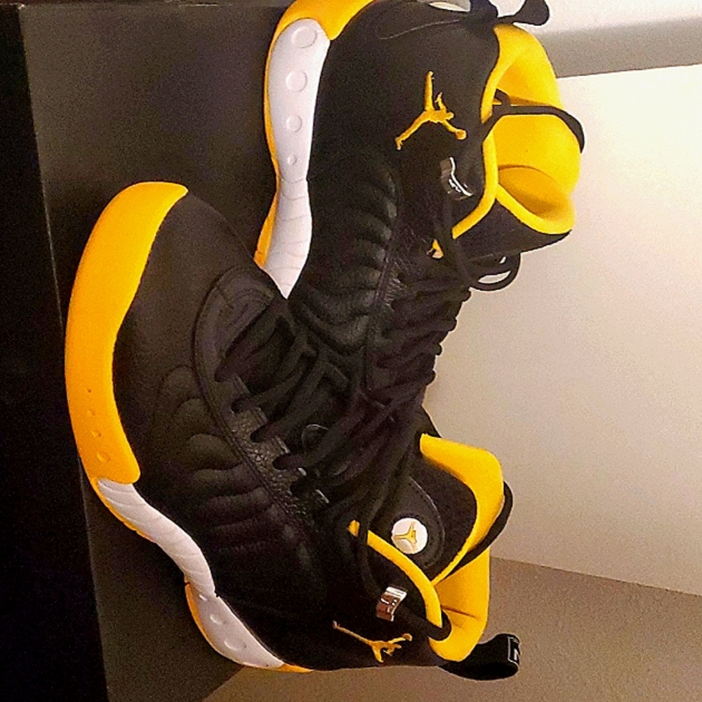 Black & Gold Jordans